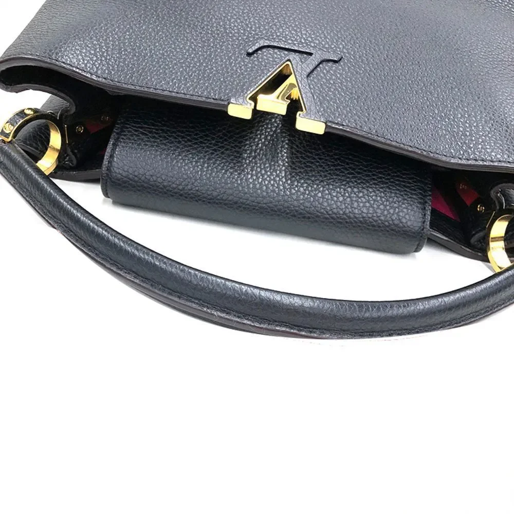 Louis Vuitton Capucines Handbag Black
